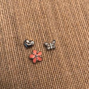 Origami Owl Family Charm Set